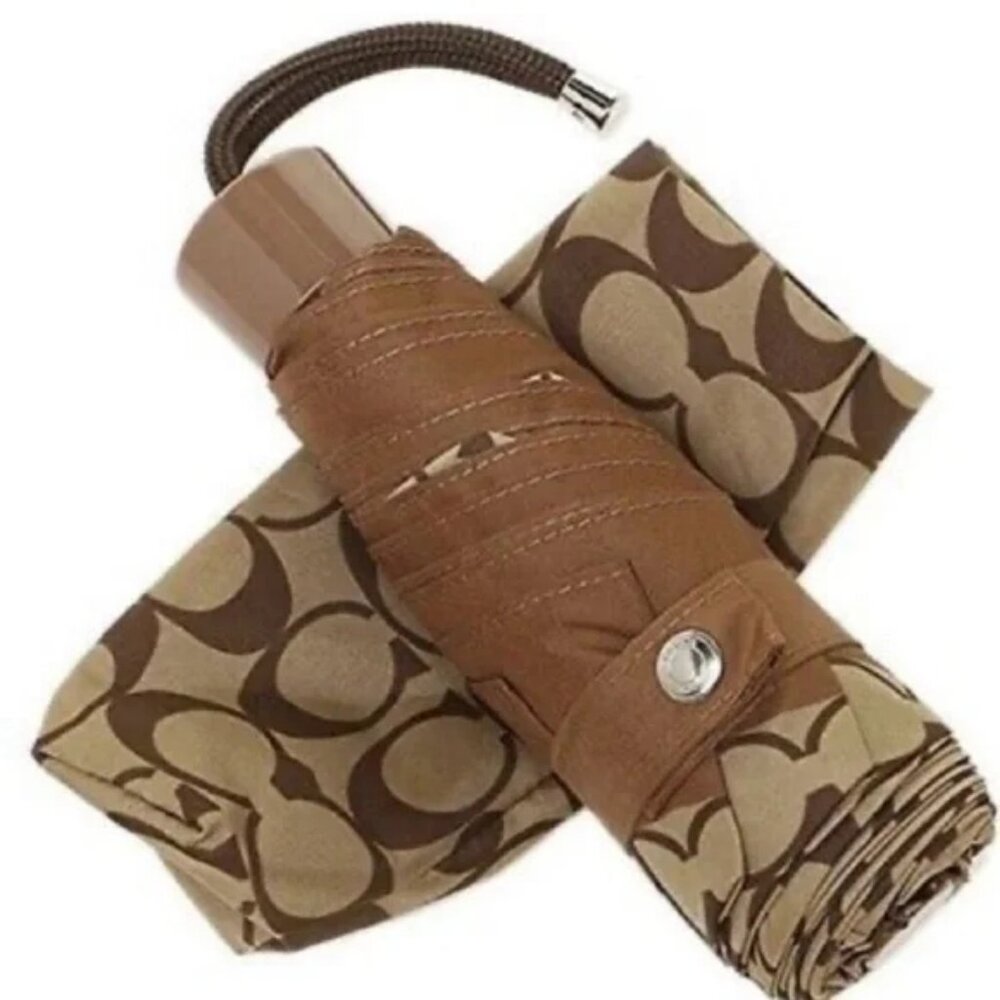 Coach Mini Logo Umbrella